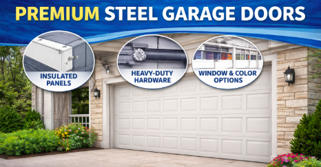 Steel Garage Door Installation Milford